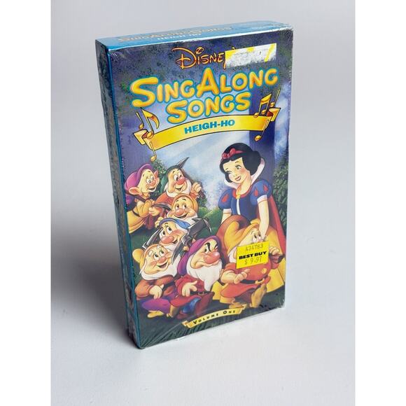 Disneys Sing Along Songs - Snow White: Heigh-Ho (VHS, 1991) Tape - Picture 1 of 3